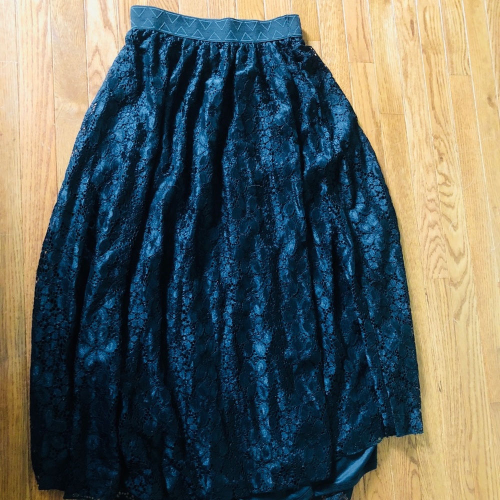 STUNNING Black Lace Maxi Skirt | LulaRoe | Lucy